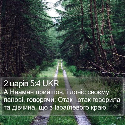 2 царів 5:4 UKR Bible Verse Image