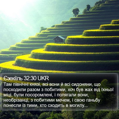 Єзекіїль 32:30 UKR Bible Verse Image