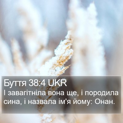Буття 38:4 UKR Bible Verse Image