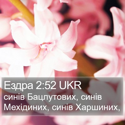 Ездра 2:52 UKR Bible Verse Image