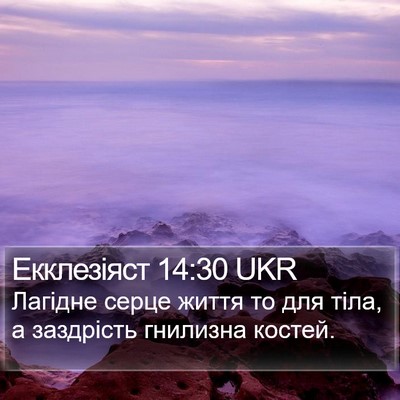 Екклезіяст 14:30 UKR Bible Verse Image