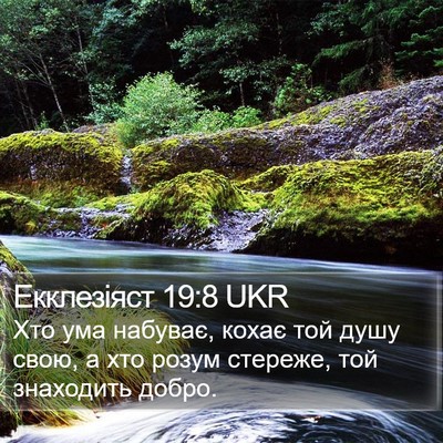 Екклезіяст 19:8 UKR Bible Verse Image