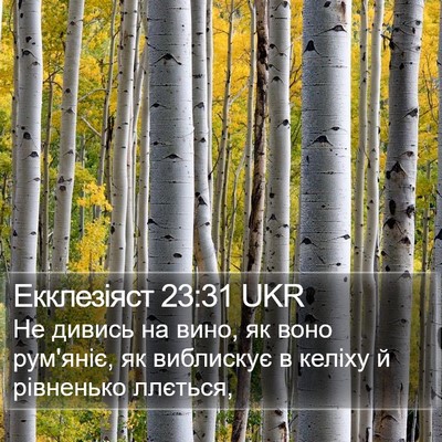 Екклезіяст 23:31 UKR Bible Verse Image