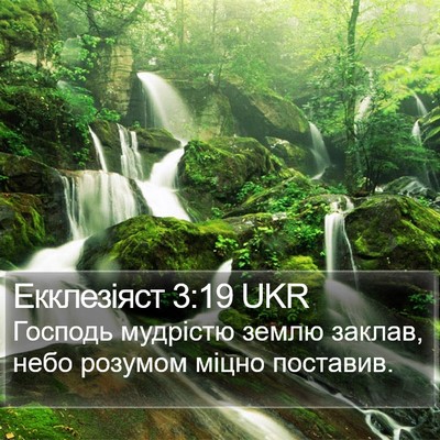 Екклезіяст 3:19 UKR Bible Verse Image