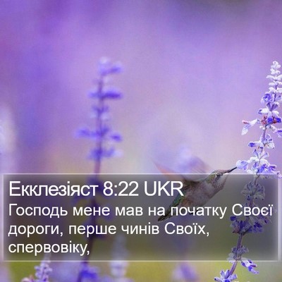 Екклезіяст 8:22 UKR Bible Verse Image