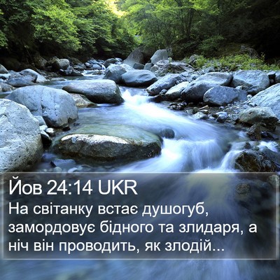 Йов 24:14 UKR Bible Verse Image