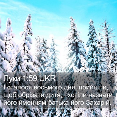 Луки 1:59 UKR Bible Verse Image