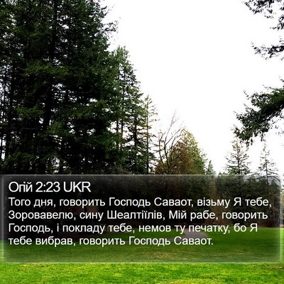 Огій 2:23 UKR Bible Verse Image