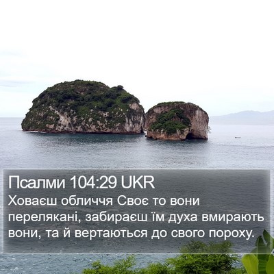 Псалми 104:29 UKR Bible Verse Image