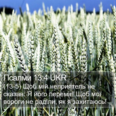 Псалми 13:4 UKR Bible Verse Image