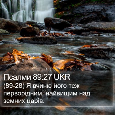 Псалми 89:27 UKR Bible Verse Image