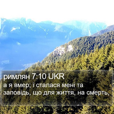 римлян 7:10 UKR Bible Verse Image