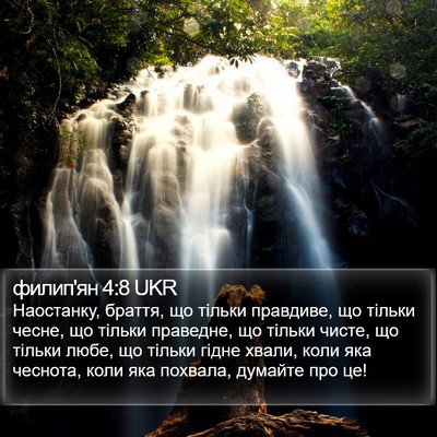 филип'ян 4:8 UKR Bible Verse Image