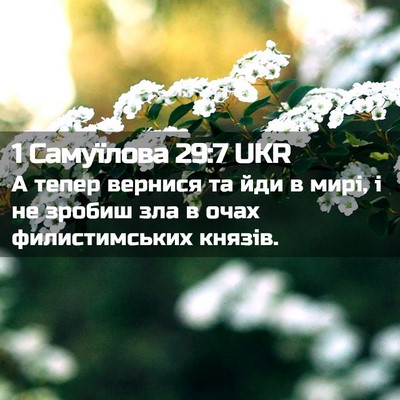 Picture 02 - 1 Самуїлова 29:7 UKR - А тепер вернися та йди в - Bible Verse Picture
