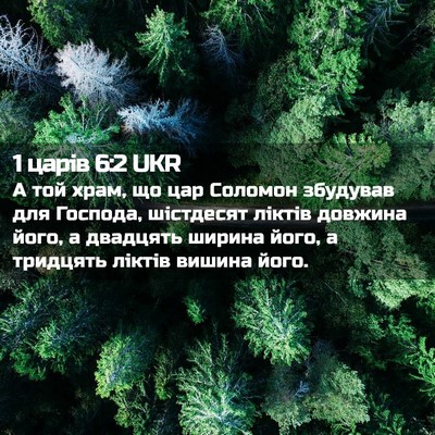 Picture 02 - 1 царів 6:2 UKR - А той храм, що цар Соломон - Bible Verse Picture