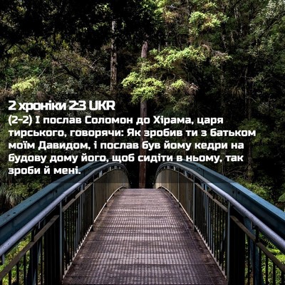 Picture 02 - 2 хроніки 2:3 UKR - (2-2) І послав Соломон до - Bible Verse Picture