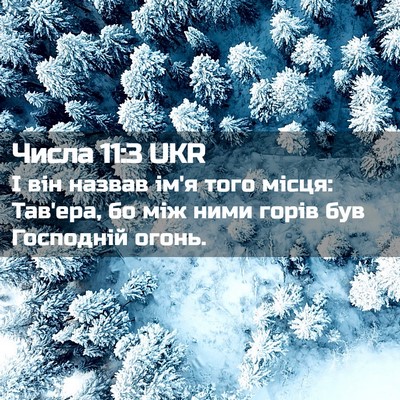 Picture 02 - Числа 11:3 UKR - І він назвав ім'я того - Bible Verse Picture