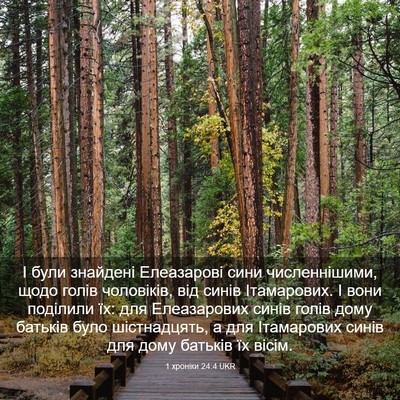 Picture 03 - 1 хроніки 24:4 UKR - І були знайдені Елеазарові - Bible Verse Picture