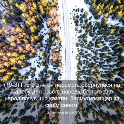 Picture 03 - 2 Самуїлова 19:2 UKR - (19-3) І того дня ця перемога - Bible Verse Picture