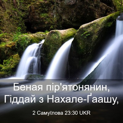 Picture 03 - 2 Самуїлова 23:30 UKR - Беная пір'ятонянин, Гіддай - Bible Verse Picture