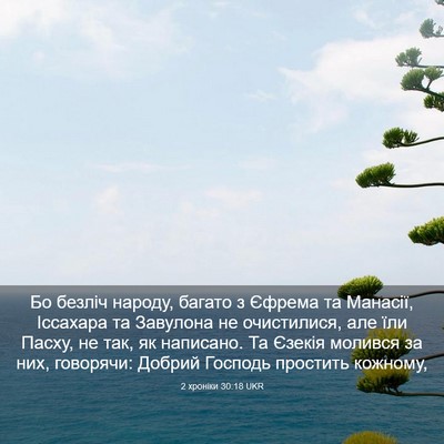 Picture 03 - 2 хроніки 30:18 UKR - Бо безліч народу, багато з - Bible Verse Picture