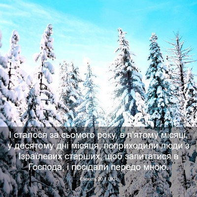 Picture 03 - Єзекіїль 20:1 UKR - І сталося за сьомого року, - Bible Verse Picture