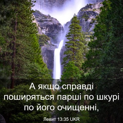 Picture 03 - Левит 13:35 UKR - А якщо справді поширяться - Bible Verse Picture