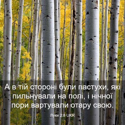 Picture 03 - Луки 2:8 UKR - А в тій стороні були - Bible Verse Picture