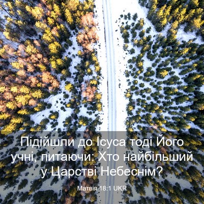 Picture 03 - Матвія 18:1 UKR - Підійшли до Ісуса тоді - Bible Verse Picture