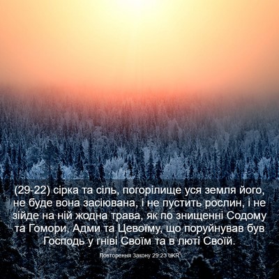 Picture 03 - Повторення Закону 29:23 UKR - (29-22) сірка та сіль, - Bible Verse Picture