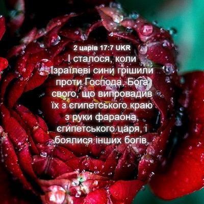 Picture 04 - 2 царів 17:7 UKR - І сталося, коли Ізраїлеві - Bible Verse Picture