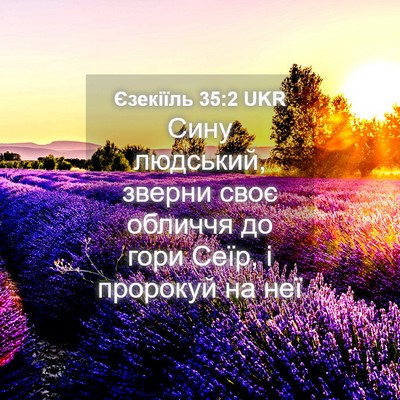 Picture 04 - Єзекіїль 35:2 UKR - Сину людський, зверни своє - Bible Verse Picture