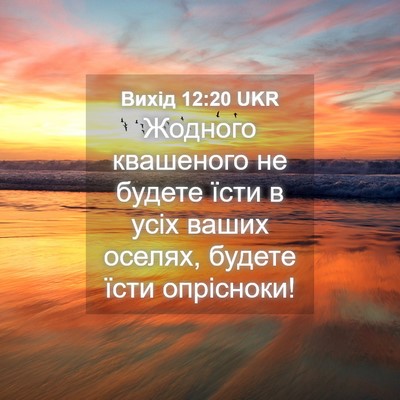 Picture 04 - Вихід 12:20 UKR - Жодного квашеного не - Bible Verse Picture