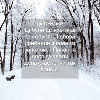 Picture 04 - Дії 17:11 UKR - Ці були шляхетніші за - Bible Verse Picture
