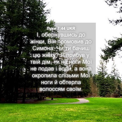 Picture 04 - Луки 7:44 UKR - І, обернувшись до жінки, - Bible Verse Picture