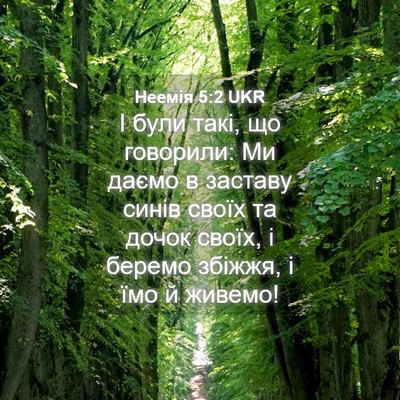 Picture 04 - Неемія 5:2 UKR - І були такі, що говорили: Ми - Bible Verse Picture