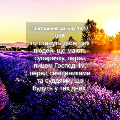 Picture 04 - Повторення Закону 19:17 UKR - то стануть двоє цих людей, - Bible Verse Picture