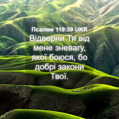 Picture 04 - Псалми 119:39 UKR - Відверни Ти від мене - Bible Verse Picture