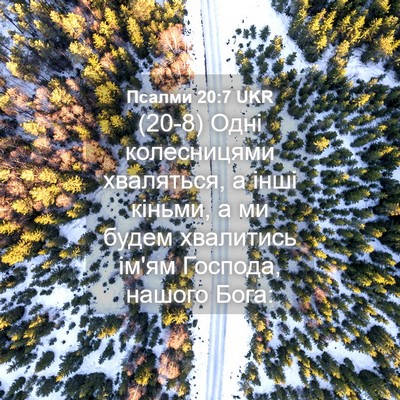 Picture 04 - Псалми 20:7 UKR - (20-8) Одні колесницями - Bible Verse Picture