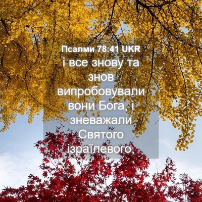 Picture 04 - Псалми 78:41 UKR - і все знову та знов - Bible Verse Picture