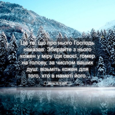 Picture 05 - Вихід 16:16 UKR - Це те, що про нього Господь - Bible Verse Picture