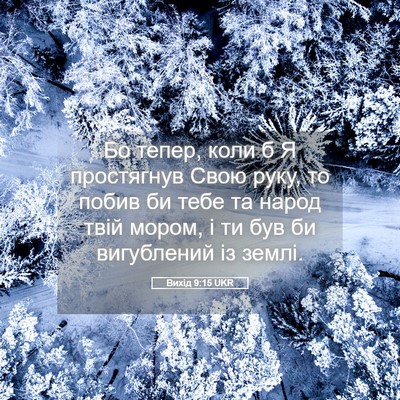Picture 05 - Вихід 9:15 UKR - Бо тепер, коли б Я - Bible Verse Picture