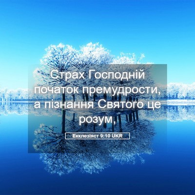 Picture 05 - Екклезіяст 9:10 UKR - Страх Господній початок - Bible Verse Picture