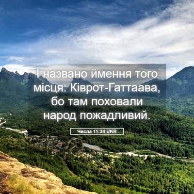 Picture 05 - Числа 11:34 UKR - І названо ймення того - Bible Verse Picture