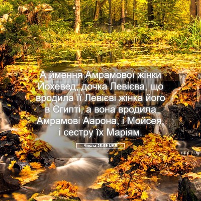 Picture 05 - Числа 26:59 UKR - А ймення Амрамової жінки - Bible Verse Picture