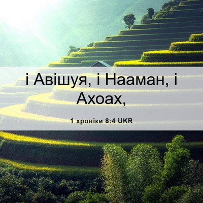 Picture 06 - 1 хроніки 8:4 UKR - і Авішуя, і Нааман, і - Bible Verse Picture