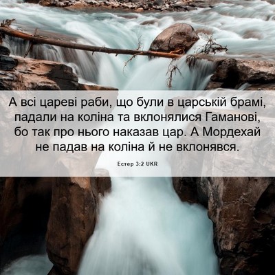 Picture 06 - Естер 3:2 UKR - А всі цареві раби, що були в - Bible Verse Picture