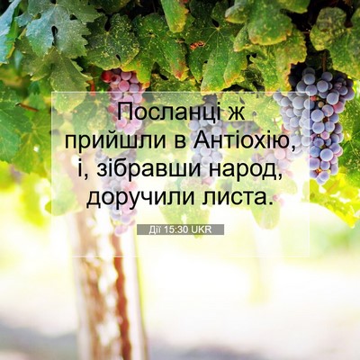 Picture 07 - Дії 15:30 UKR - Посланці ж прийшли в - Bible Verse Picture