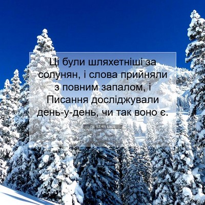 Picture 07 - Дії 17:11 UKR - Ці були шляхетніші за - Bible Verse Picture