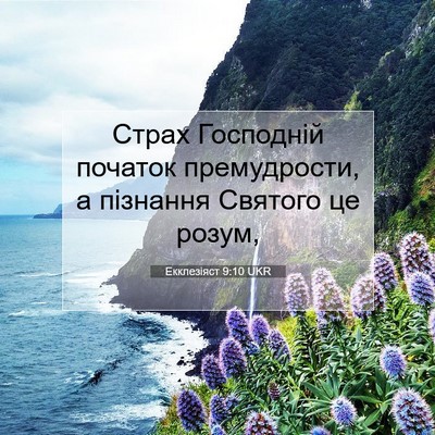 Picture 07 - Екклезіяст 9:10 UKR - Страх Господній початок - Bible Verse Picture
